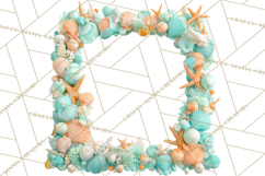 Under the Sea Birthday Party Clipart, Ocean Celebration Png Product Image 3