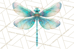 Butterfly Clipart, Dragonfly Clip Art PNG, Pastel Spring Product Image 3