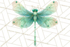 Butterfly Clipart, Dragonfly Clip Art PNG, Pastel Spring Product Image 5