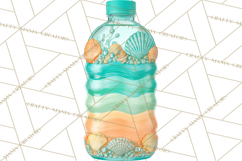 Under the Sea Birthday Party Clipart, Ocean Celebration Png Product Image 5