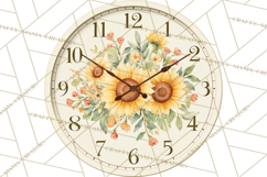 Farmhouse Sunflower Kitchen Clipart, Sunflower Kitchen Png Product Image 2