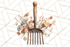 Early Spring Garden Cottagecore PNG, Seedling Terracotta Product Image 2