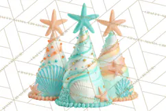 Under the Sea Birthday Party Clipart, Ocean Celebration Png Product Image 4