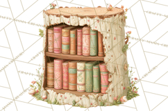 Whimsical Trees Clipart, Woodland Forest PNG, Wooden Png Product Image 3