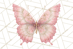 Butterfly Clipart, Dragonfly Clip Art PNG, Pastel Spring Product Image 5
