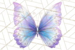 Butterfly Clipart, Dragonfly Clip Art PNG, Pastel Spring Product Image 5