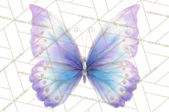Butterfly Clipart, Dragonfly Clip Art PNG, Pastel Spring Product Image 5