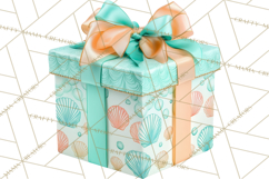 Under the Sea Birthday Party Clipart, Ocean Celebration Png Product Image 4