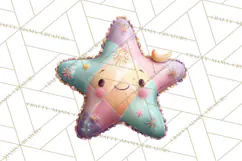 Pastel Retro 90s PNG, Cute Aesthetic Clipart, Checkerboard Product Image 4