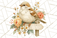 Vintage Garden Animals Clipart, Ducklings Bunnies Lambs Product Image 4