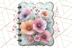 Pretty Stationery Clipart, Pastel Office Supplies Png Product Image 3