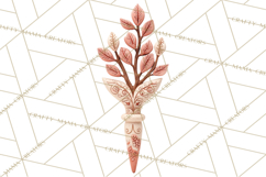 Early Spring Garden Cottagecore PNG, Seedling Terracotta Product Image 4