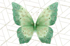 Butterfly Clipart, Dragonfly Clip Art PNG, Pastel Spring Product Image 4