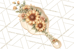 Farmhouse Sunflower Kitchen Clipart, Sunflower Kitchen Png Product Image 2