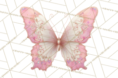 Butterfly Clipart, Dragonfly Clip Art PNG, Pastel Spring Product Image 2