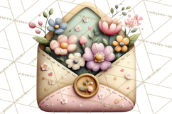 Pretty Stationery Clipart, Pastel Office Supplies Png Product Image 3