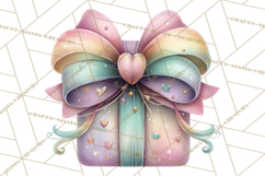 Pretty Stationery Clipart, Pastel Office Supplies Png Product Image 4