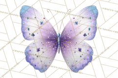 Butterfly Clipart, Dragonfly Clip Art PNG, Pastel Spring Product Image 2