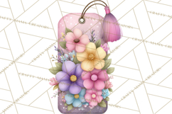 Pretty Stationery Clipart, Pastel Office Supplies Png Product Image 3