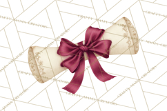 Graduation Diploma Clipart PNG, Classic Diploma Scroll Product Image 5