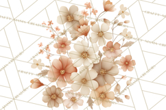 Soft Woodland Baby Clipart, Neutral Baby Shower PNG Product Image 3