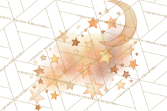 Soft Woodland Baby Clipart, Neutral Baby Shower PNG Product Image 5