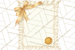 Graduation Diploma Clipart PNG, Classic Diploma Scroll Product Image 3