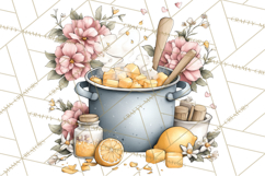 Citrus Kitchen Cottagecore PNG, Rustic Citrus Clipart, Lemon Product Image 3