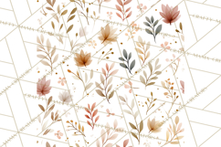 Soft Woodland Baby Clipart, Neutral Baby Shower PNG Product Image 2