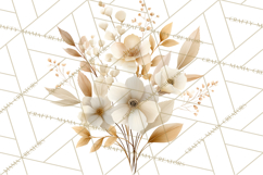 Soft Woodland Baby Clipart, Neutral Baby Shower PNG Product Image 3