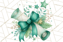 Watercolor Graduation Diploma Clipart PNG, Diploma Scroll Product Image 3