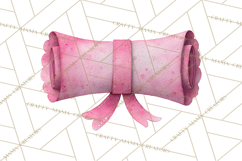 Watercolor Graduation Diploma Clipart PNG, Diploma Scroll Product Image 4