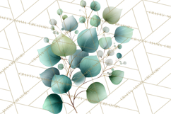 Soft Woodland Baby Clipart, Neutral Baby Shower PNG Product Image 3
