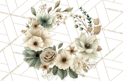 Soft Woodland Baby Clipart, Neutral Baby Shower PNG Product Image 2