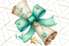 Watercolor Graduation Diploma Clipart PNG, Diploma Scroll Product Image 5