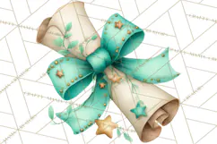 Watercolor Graduation Diploma Clipart PNG, Diploma Scroll Product Image 5