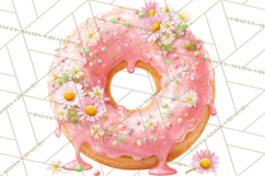 Strawberry Bakery Clipart, Cute Strawberry Pastries Png Product Image 4