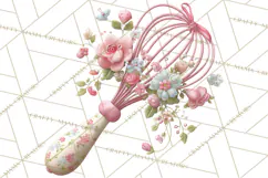 Sweet Treats Bakery Clipart, Pastel Dessert Clip Art Png Product Image 3