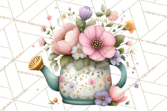 Easter Duckling Clipart, Cute Ducklings in Fancy Outfits Png Product Image 3