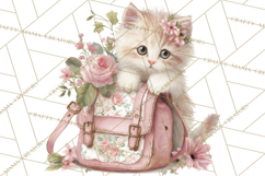 Pastel Cottagecore Animals Clipart, Cute Spring Animals Png Product Image 5