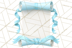 Graduation Diploma Clipart PNG, Classic Diploma Scroll Product Image 3