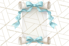 Graduation Diploma Clipart PNG, Classic Diploma Scroll Product Image 4