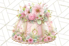 Sweet Treats Bakery Clipart, Pastel Dessert Clip Art Png Product Image 2