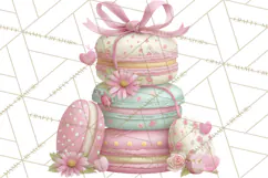Sweet Treats Bakery Clipart, Pastel Dessert Clip Art Png Product Image 3