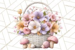 Easter Duckling Clipart, Cute Ducklings in Fancy Outfits Png Product Image 3