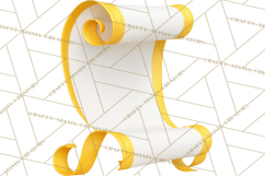 Graduation Diploma Clipart PNG, Classic Diploma Scroll Product Image 5