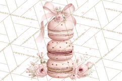 Tea Party Dreams PNG, Girly Pastel Desserts Teacups Clipart Product Image 2