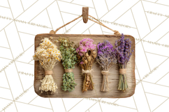 Herbal Apothecary Cottagecore PNG, Rustic Botanical Clipart Product Image 2