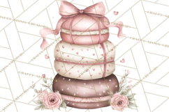 Tea Party Dreams PNG, Girly Pastel Desserts Teacups Clipart Product Image 2