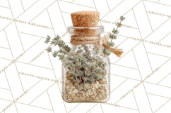 Herbal Apothecary Cottagecore PNG, Rustic Botanical Clipart Product Image 5